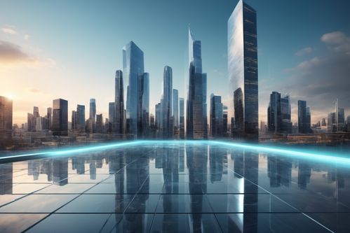 城市風光房地產高樓大廈攝影圖 攝影